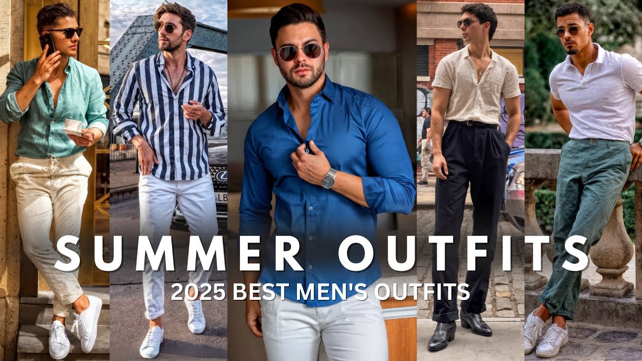Best Summer Outfits For Men | Men's Fashion Ideas 2025 | Latest Casual Outfit Ideas For Men