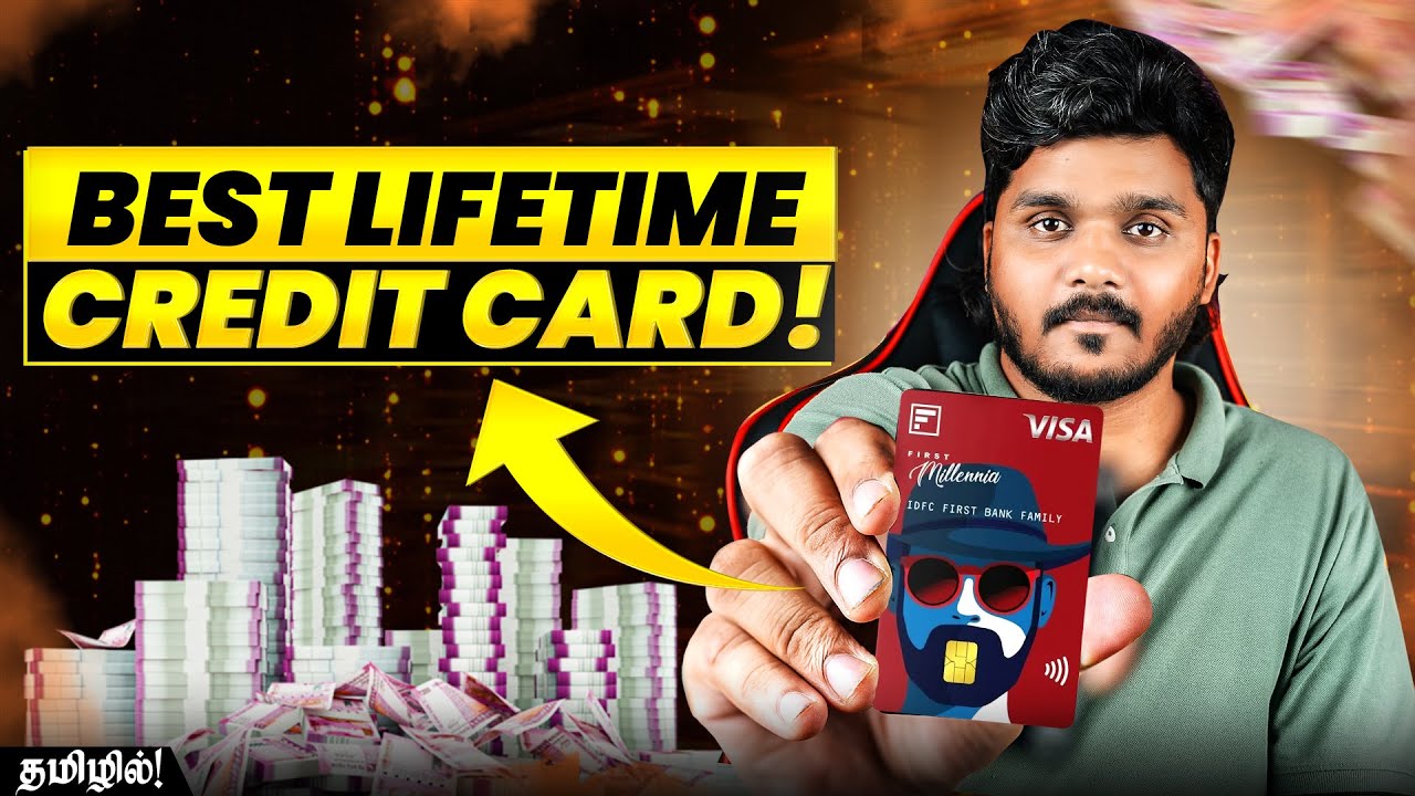 Best Life-Time Free Credit Card For Youngsters🔥? IDFC Millennia Credit Card Review in Tamil!