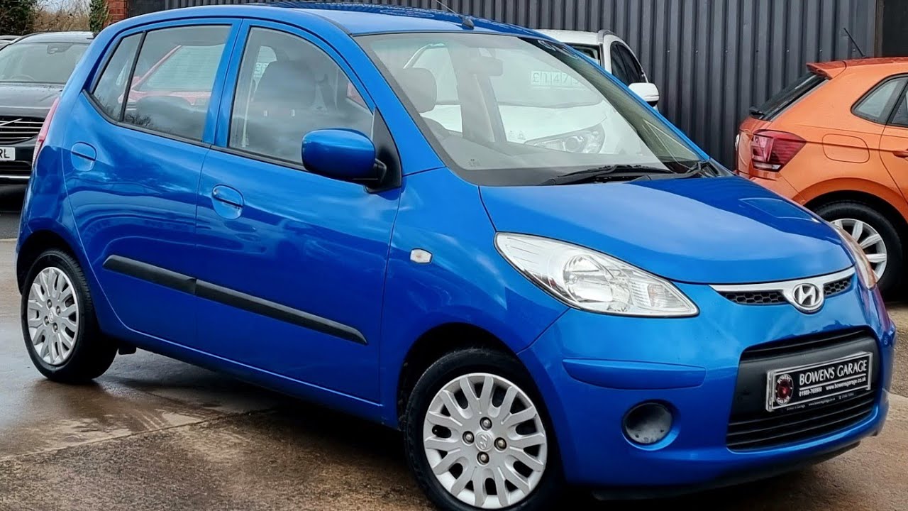 2009 (59) Hyundai I10 1.1 ES 5Dr in Alpine Blue. 44k Miles. 6 Services. £30 Tax. New Clutch. £2650