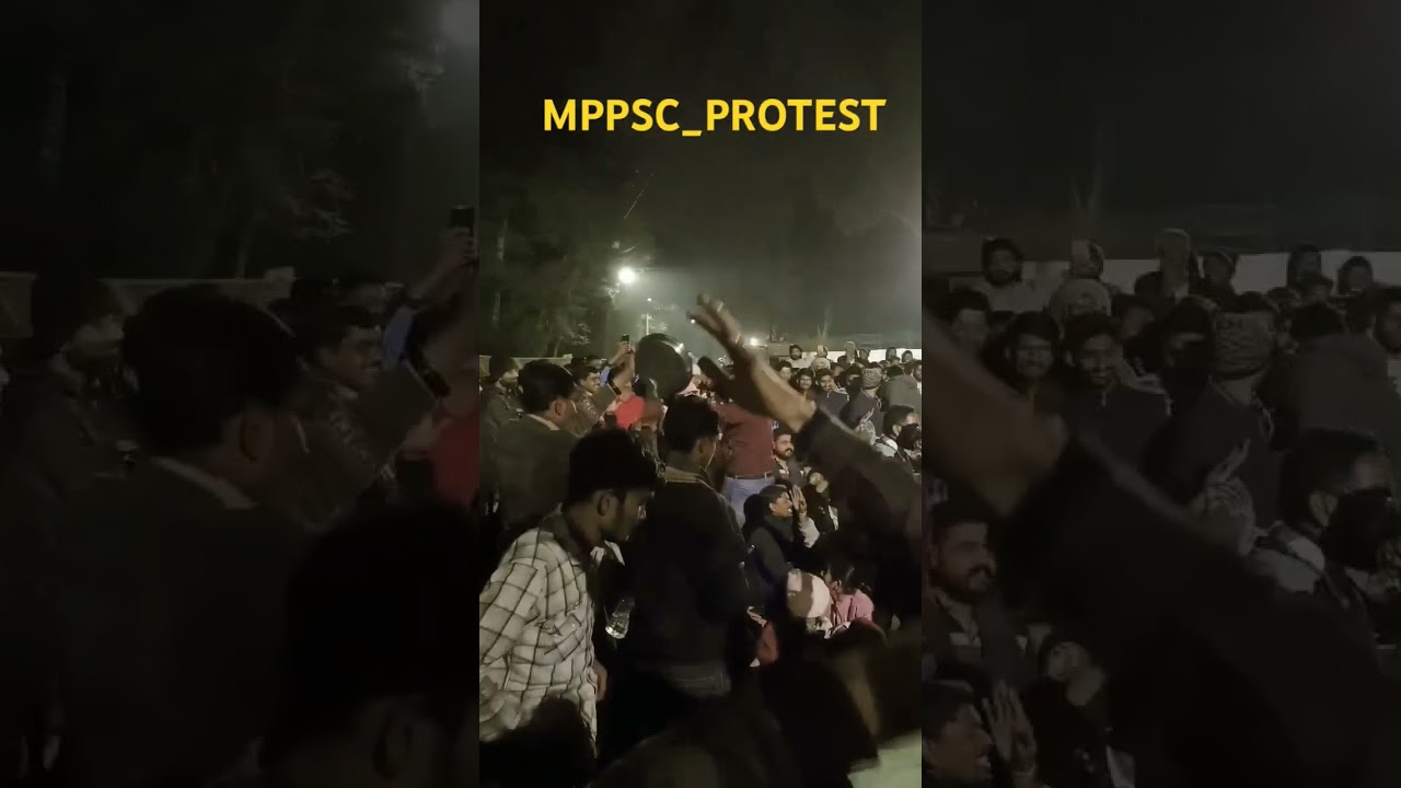 No Response, Just Struggle: MPPSC Protest Goes Viral! #MPPSC_Protest #MPPSC_MahaAandolan