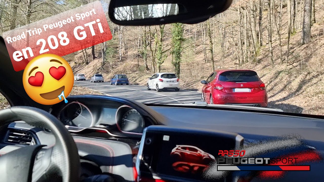 Road Trip Peugeot Sport en 208 GTi