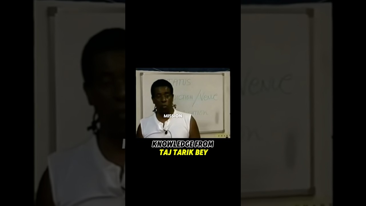 Knowledge From Taj Tarik Bey #law #moor #wisdom #knowledge #history