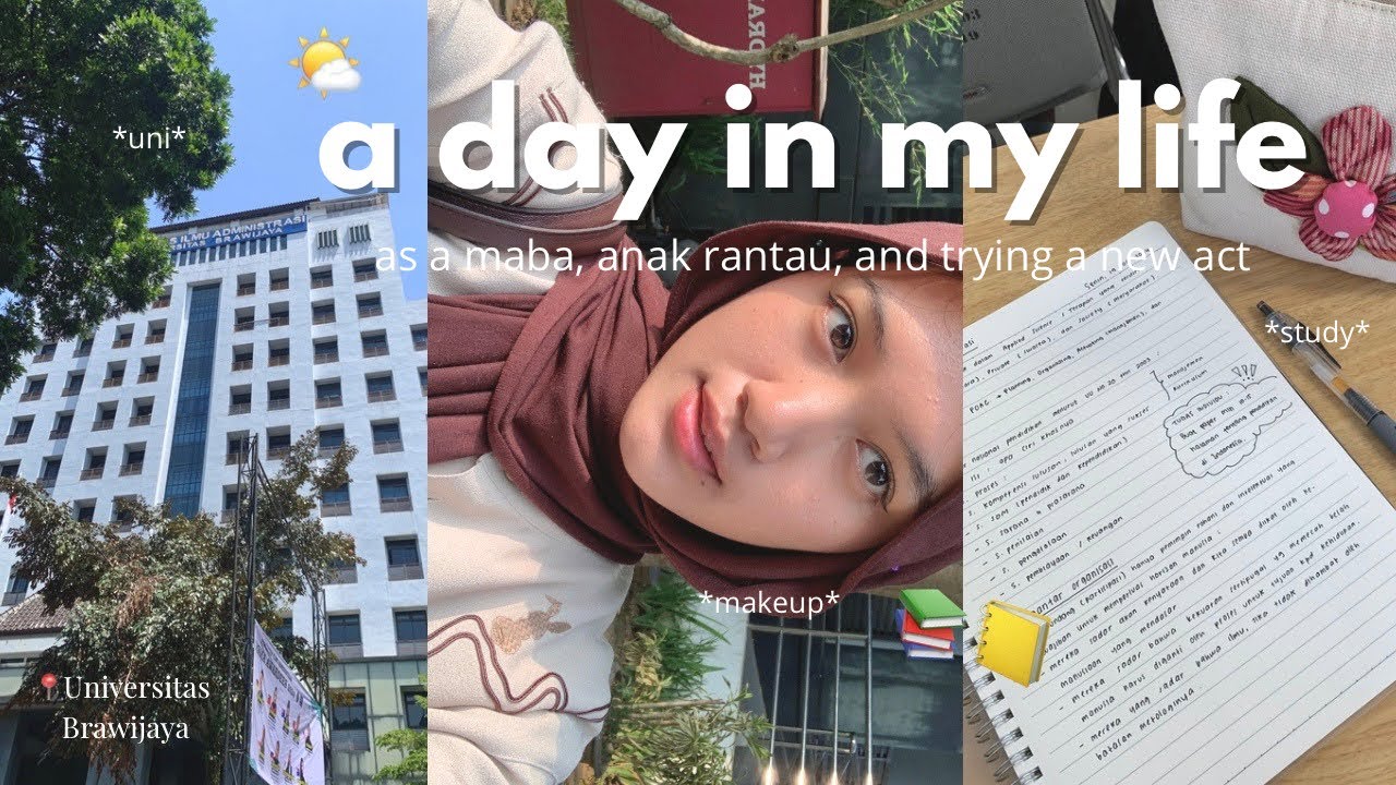 a day in my life as a maba & anak rantau 📚🌤️