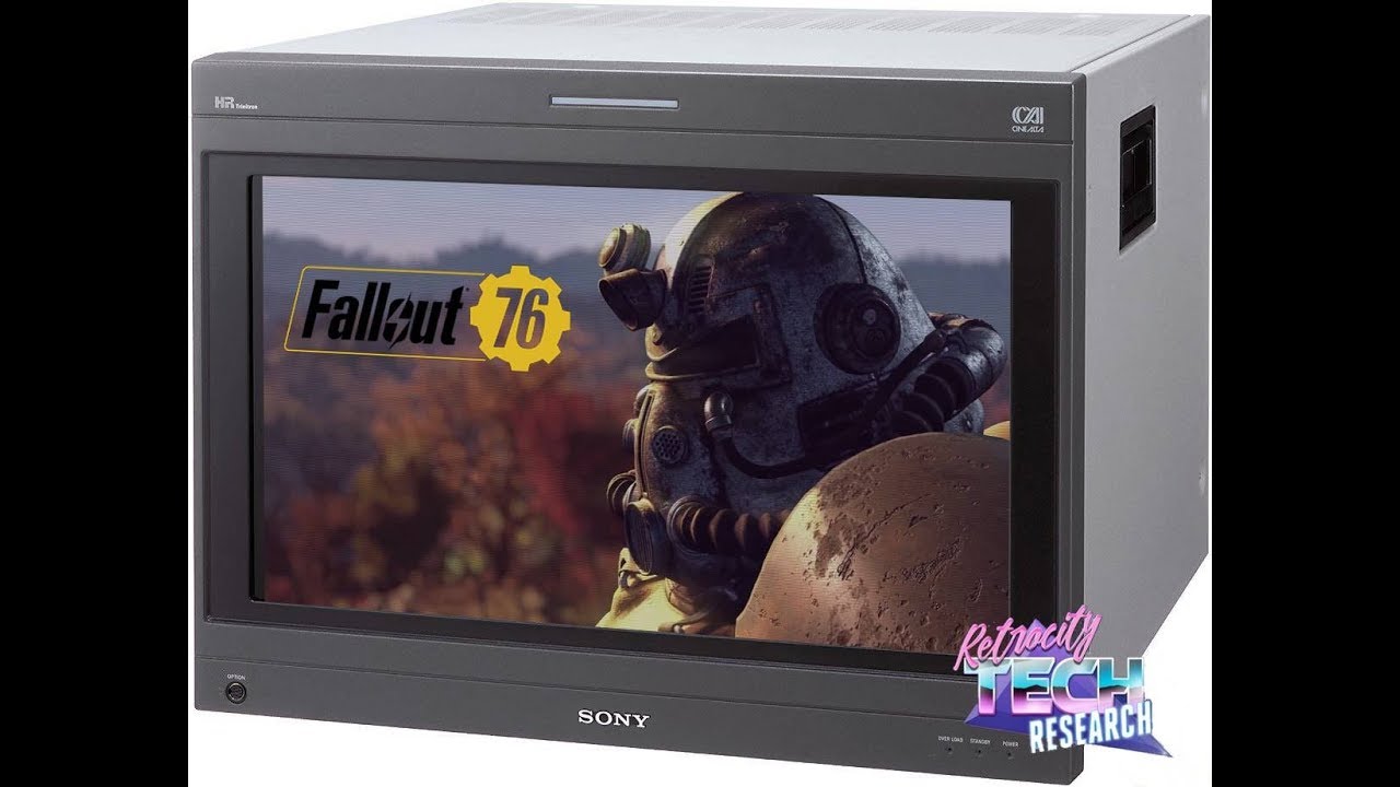 Fallout 76 Trailer E3 2018  PC, Xbox One, PS4 BVM CRT Style