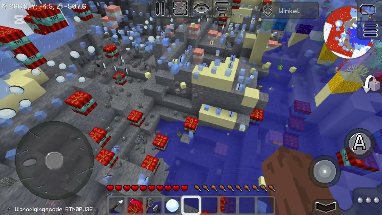 Wat gebeurt er als je 100 tnt afsteekt in MultiCraft 😳 | 🐲 Cole MultiCraft