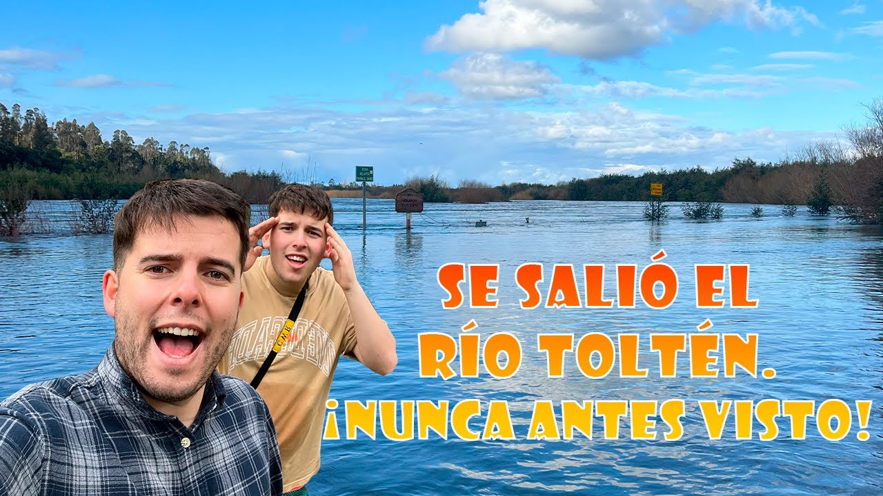 SE SALI&Oacute; EL R&Iacute;O TOLT&Eacute;N EN PITRUFQU&Eacute;N