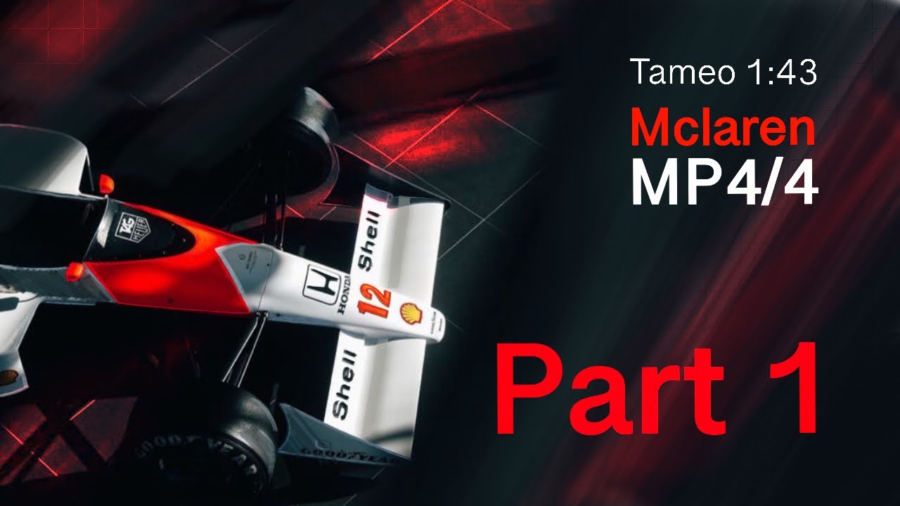 Tameo Mclaren MP4/4 - Part 01