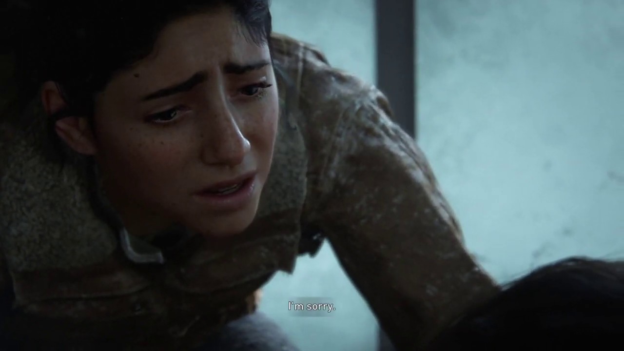 Dina Comforts Ellie
