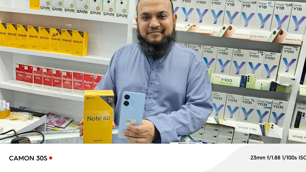 Realme Note 60 Unboxing | 📷 Camera Test | (4GB 128 GB)Price In Pakistan 25700
