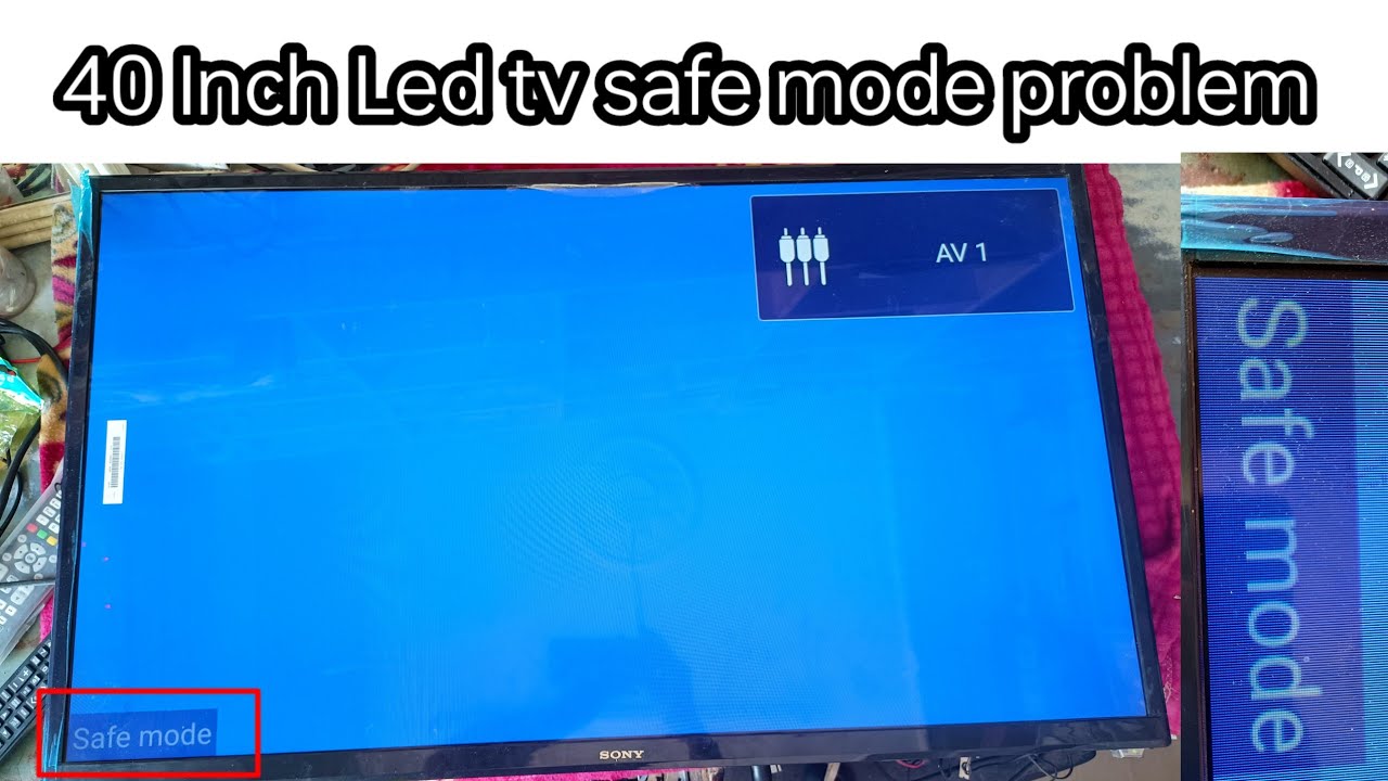 How To Close Safe Mode in china Led tv || safe mode problem in 40 inch led tv
