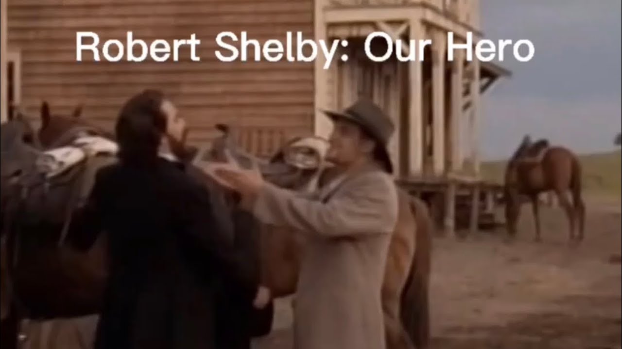David Cubitt as “Robert Shelby” in Lonesome Dove: The Series