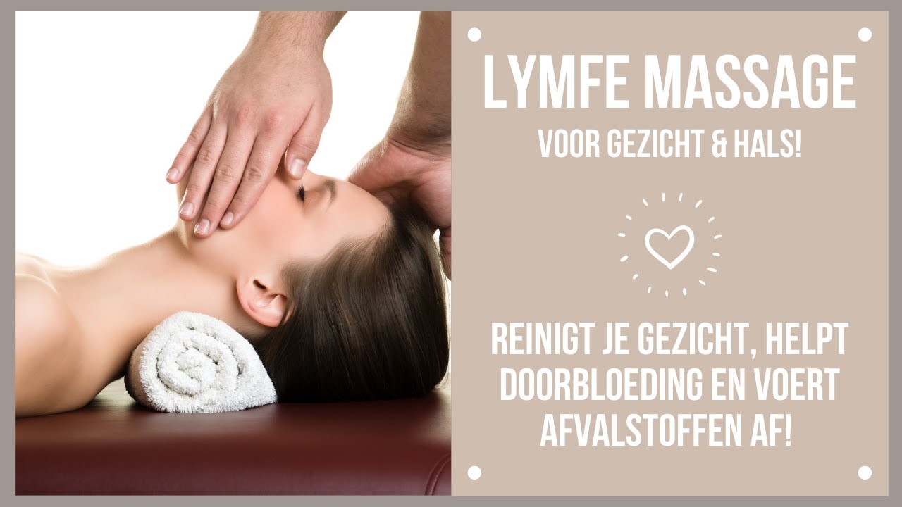Lymfe massage gezicht