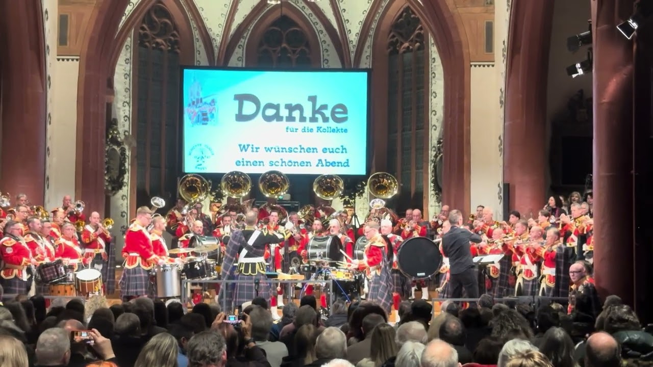 Amazing Grace (live), with Schotte Clique Basel and Let's GOspel choir