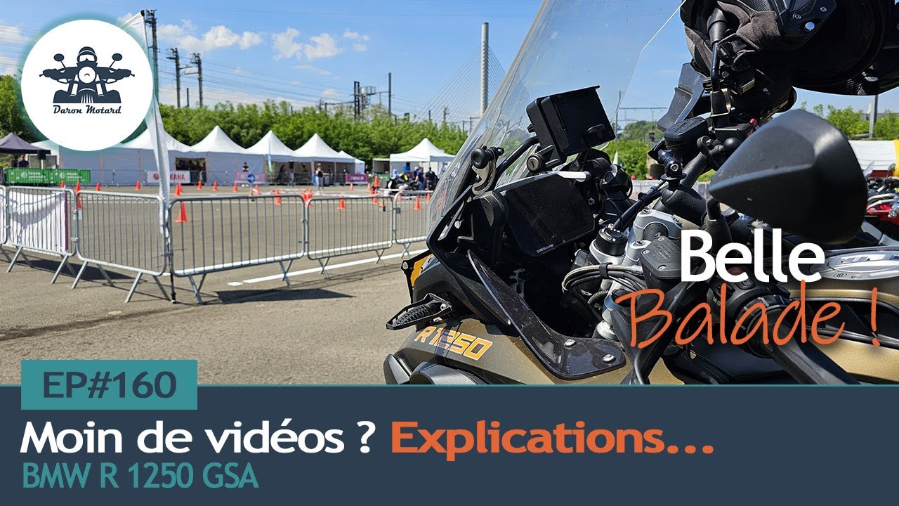 EP#160 :  Moins de vidéos ? Explications !