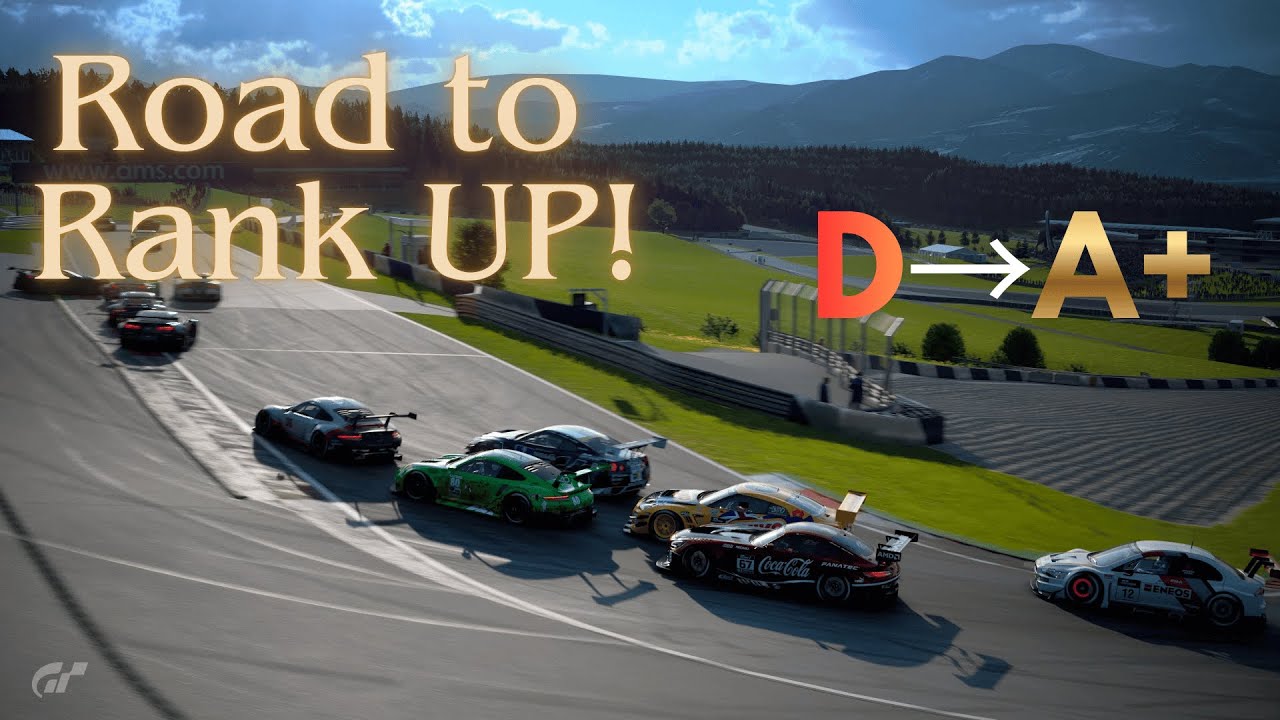 GT7 Road to rank up!