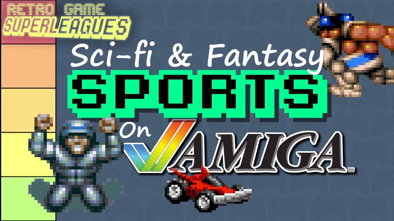 24 Future & Fantasy Sports games on Amiga RANKED | Retro Game Superleagues