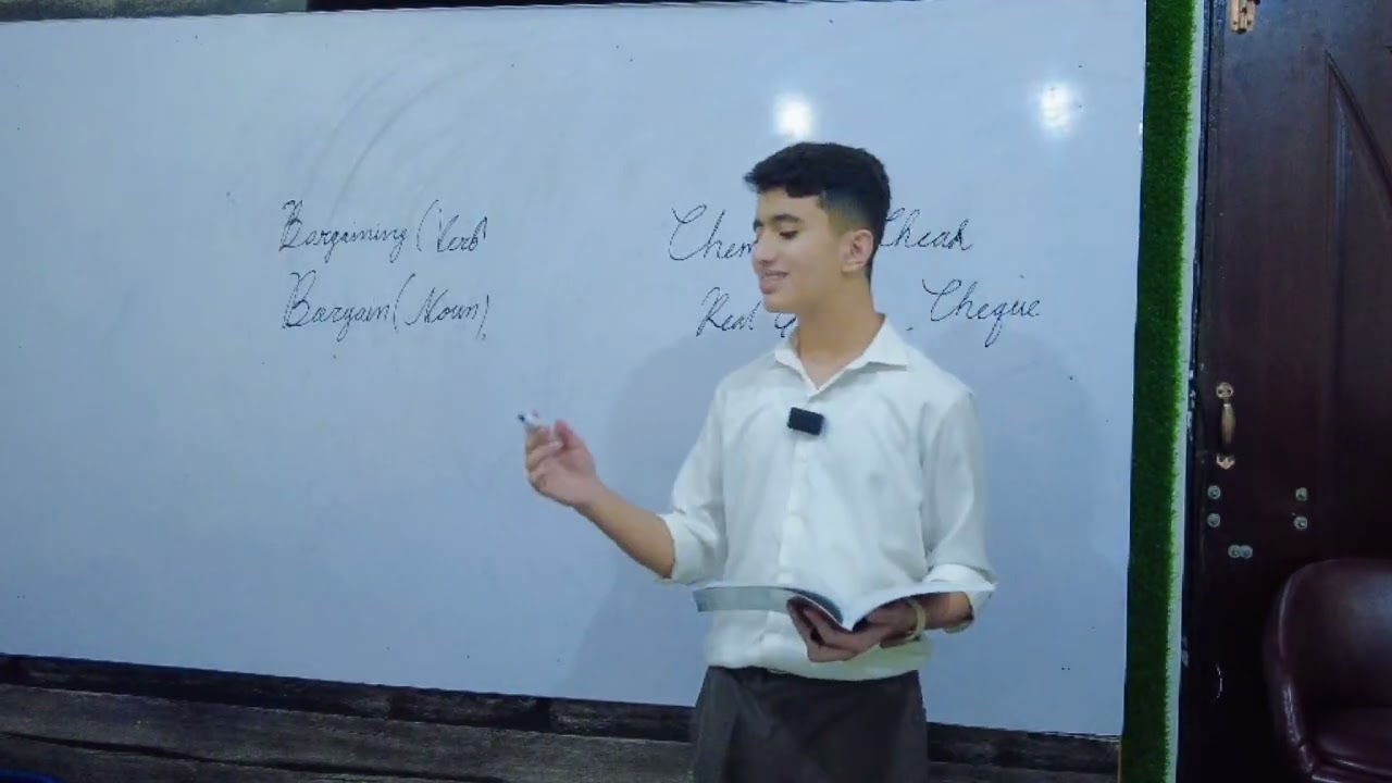 Building Strong Vocabulary with Muhammad Hasnain | Communication Skills Class