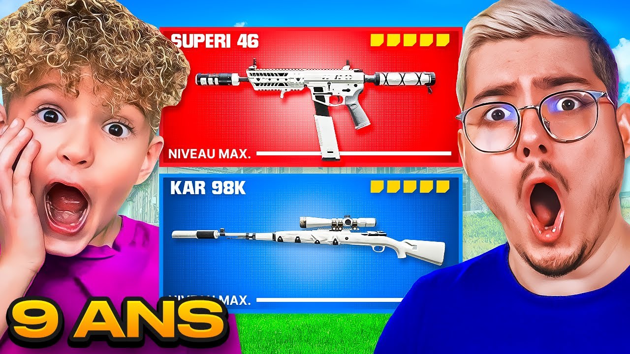 A 9 ANS il fait mon LOADOUT META Rebirth sur Warzone ! (jeune prodige)