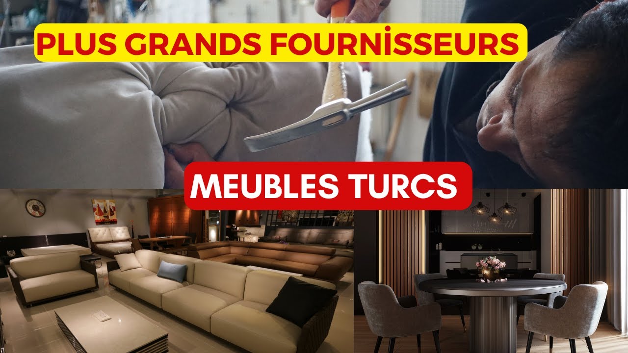 VOICI LE MAGASIN DES PLUS GRANDS FOURNISSEURS DE MEUBLES EN TURKIYE