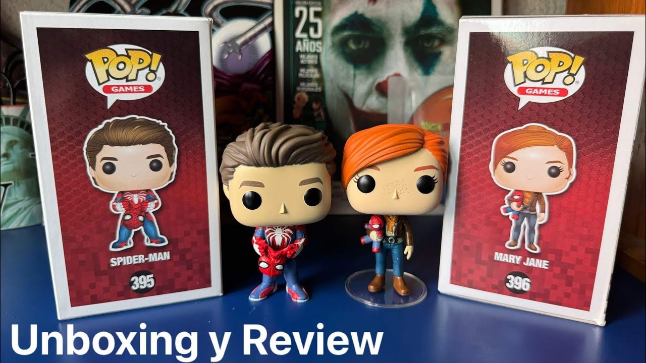 Funko pop Spiderman PS4 / Spiderman & Mary Jane / Unboxing y Review