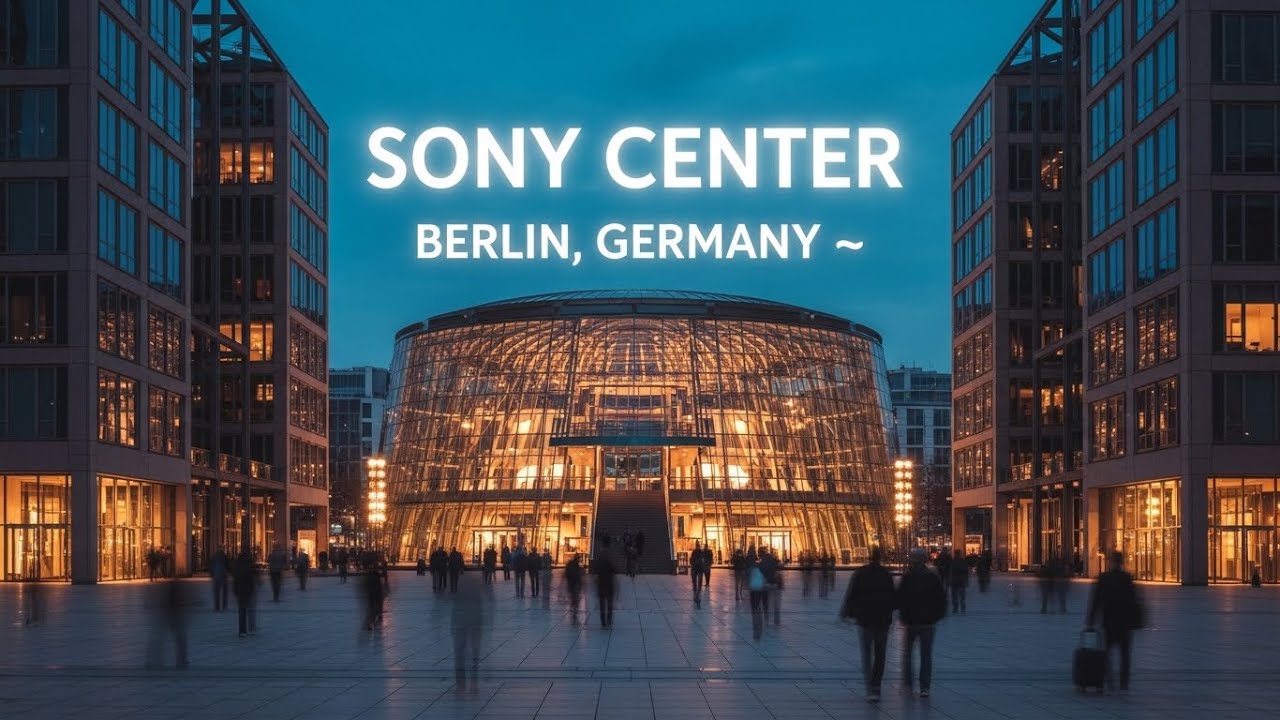 👉 Sony Center Berlin ✨ Modern Architecture That Stuns🇩🇪#berlin #sonycenter #germnay #europe #travel 