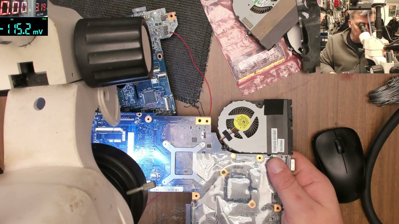 Laptop motherboard repair- a subscriber video request