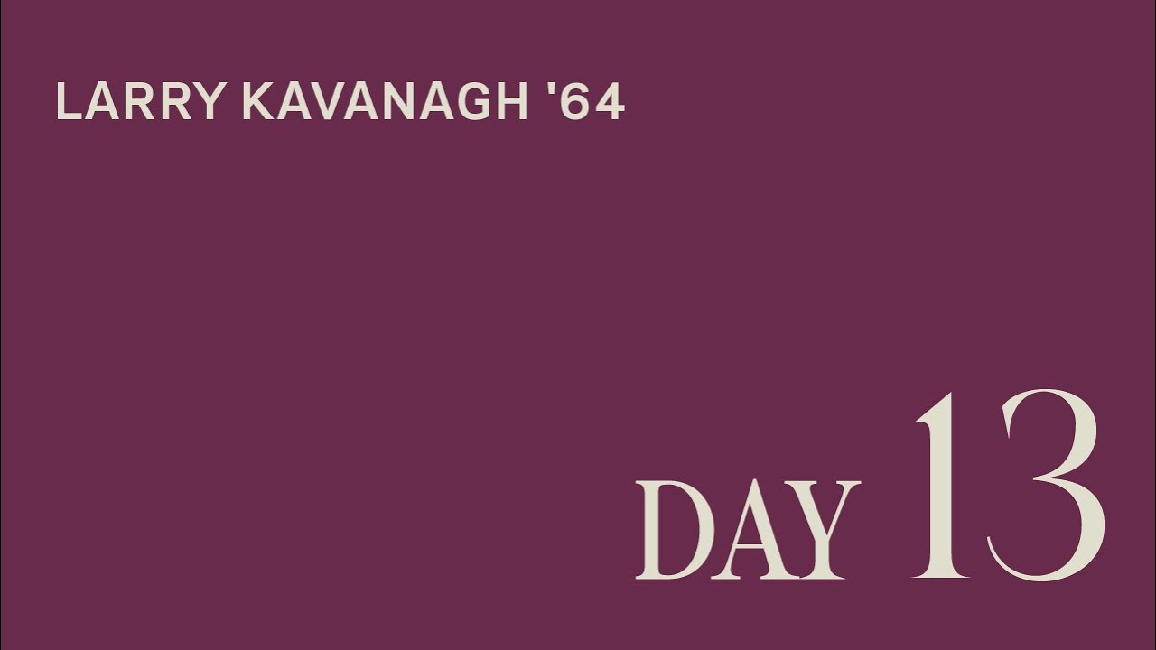 Sacred Stories of Notre Dame: Larry Kavanagh '64