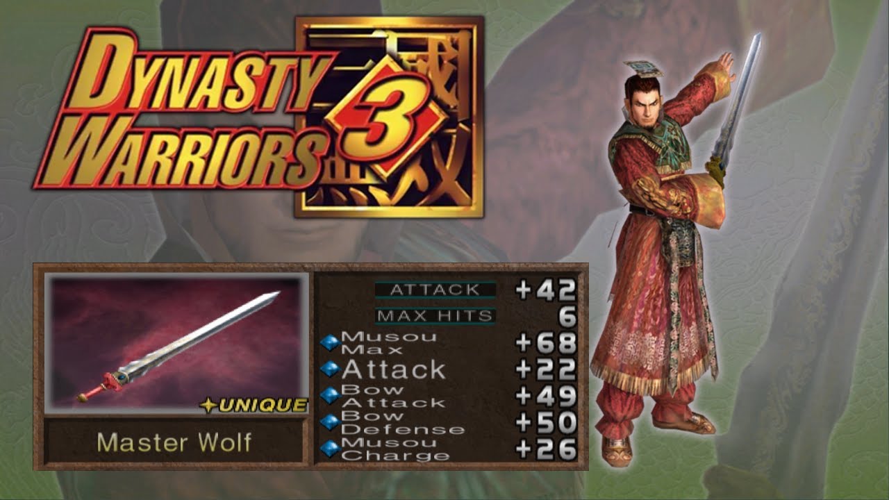 Sun Quan - 4th Weapon | Dynasty Warriors 3 (4K, 60fps)
