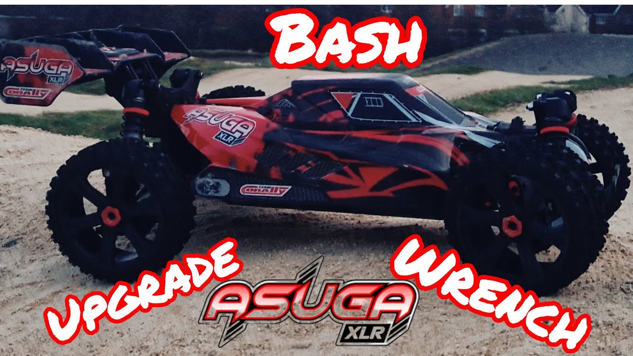 Team Corally Asuga Upgrades, wrenching & Bash @ the BMX Track 