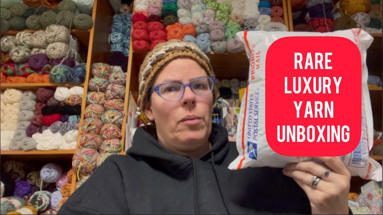 Rare Yarn unboxing Rare fibers from The Miller Girls Vegan Yarn #yarnunboxing #fibers Natural Yarn