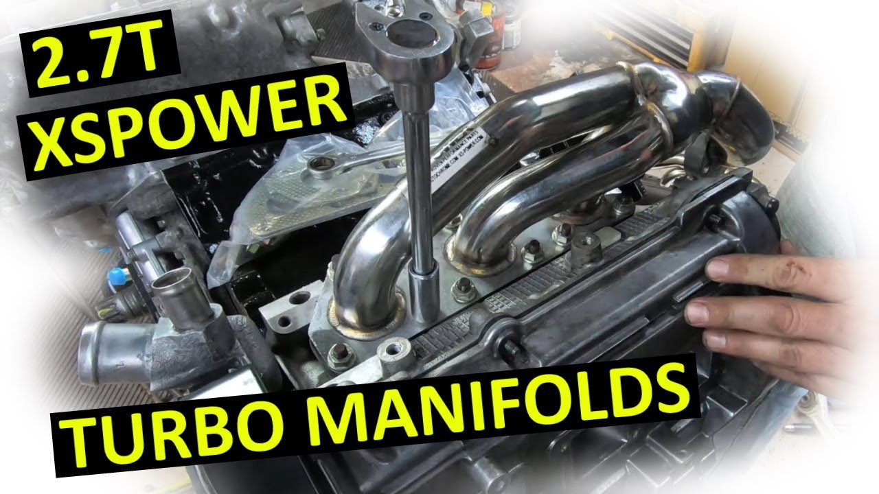 Installing XSPower Turbo Manifolds on my 2.7T