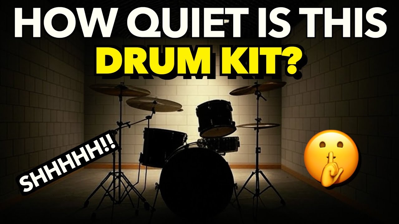 I Tried The Worlds Quietest Drum Set!