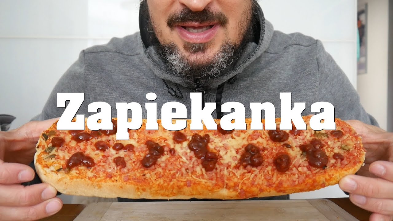 ASMR PO POLSKU – Chrupjąca Zapiekanka z Szynką – Polish Pizza
