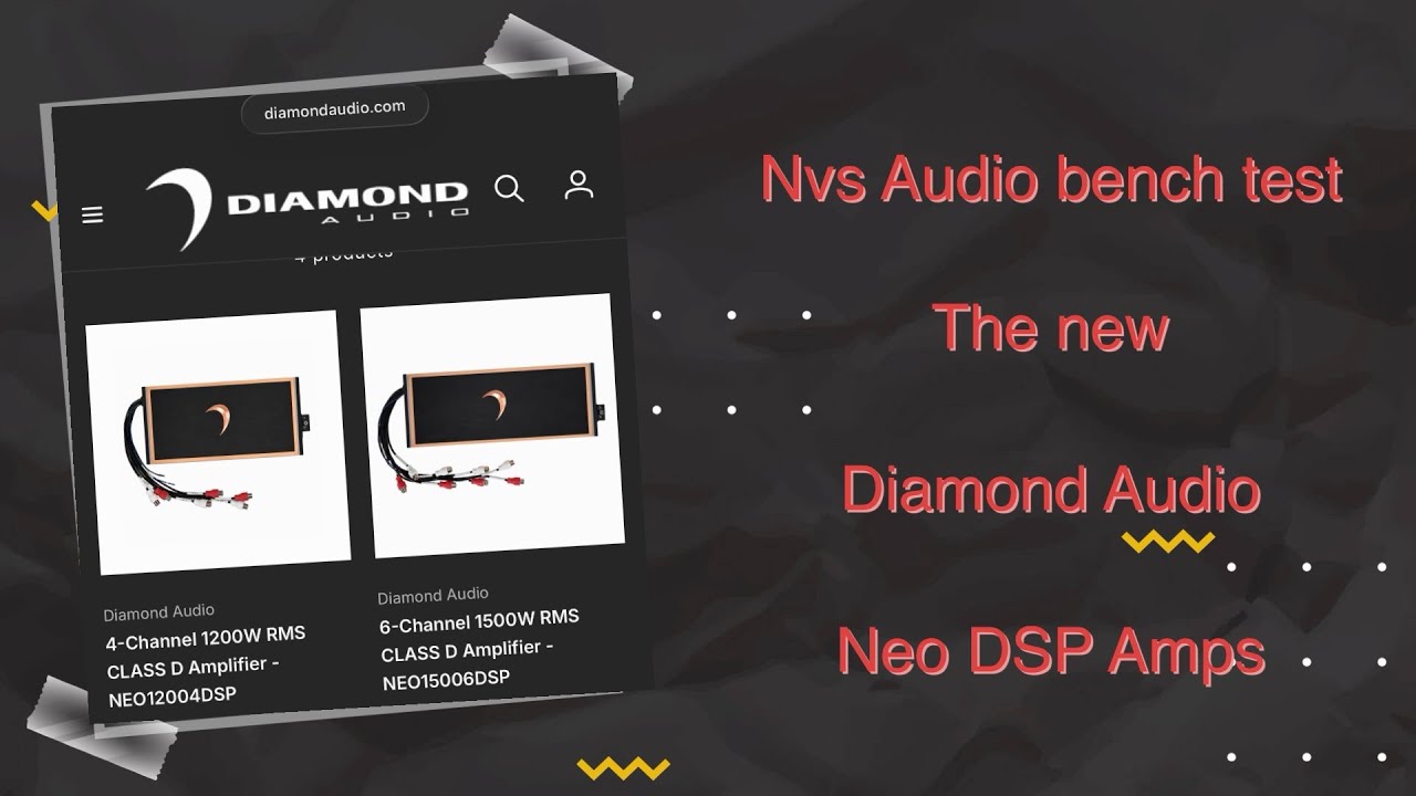 Обзор новых усилителей Diamond Audio Neo DSP от NVS Audio. Стендовые испытания, часть 1