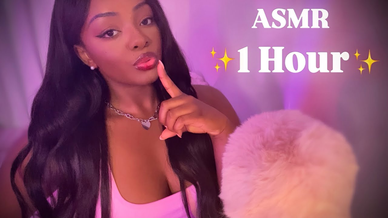ASMR | 1 Hour Soft Kisses & Mouth Sounds For Sleep 🤍 (No Talking)✨