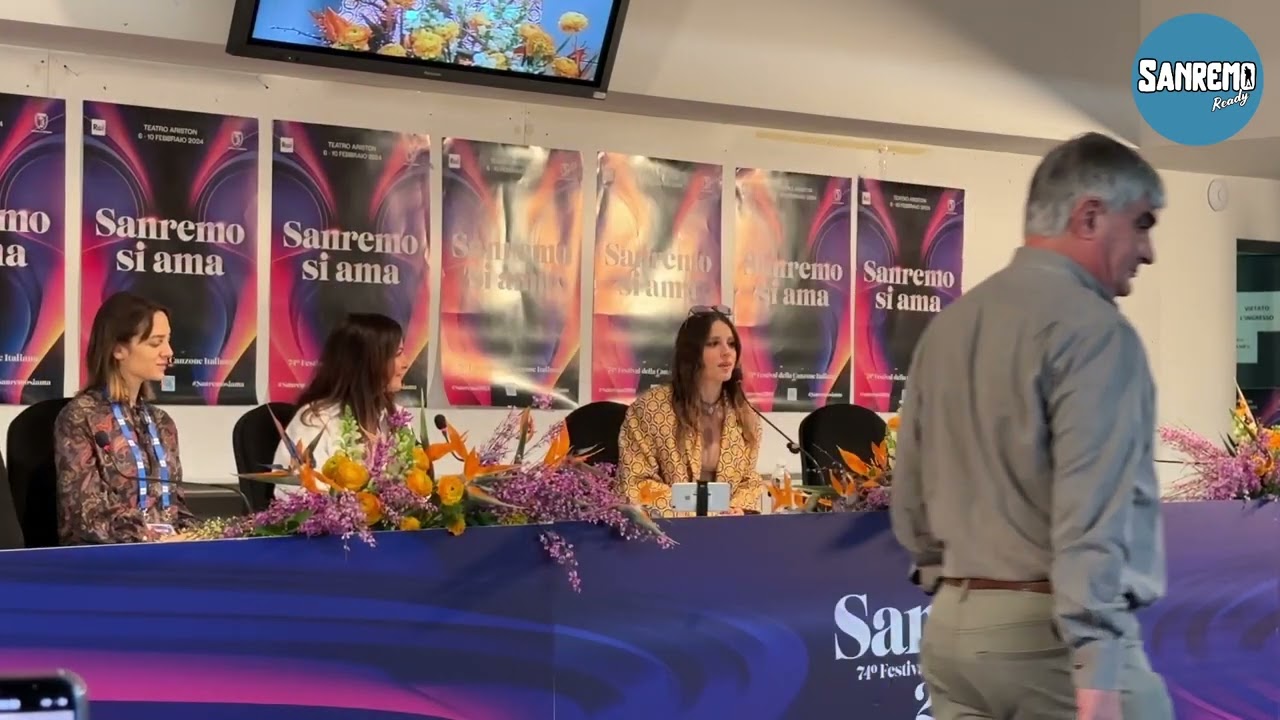 Angelina Mango - Conferenza Stampa - Sanremo Ready 2024