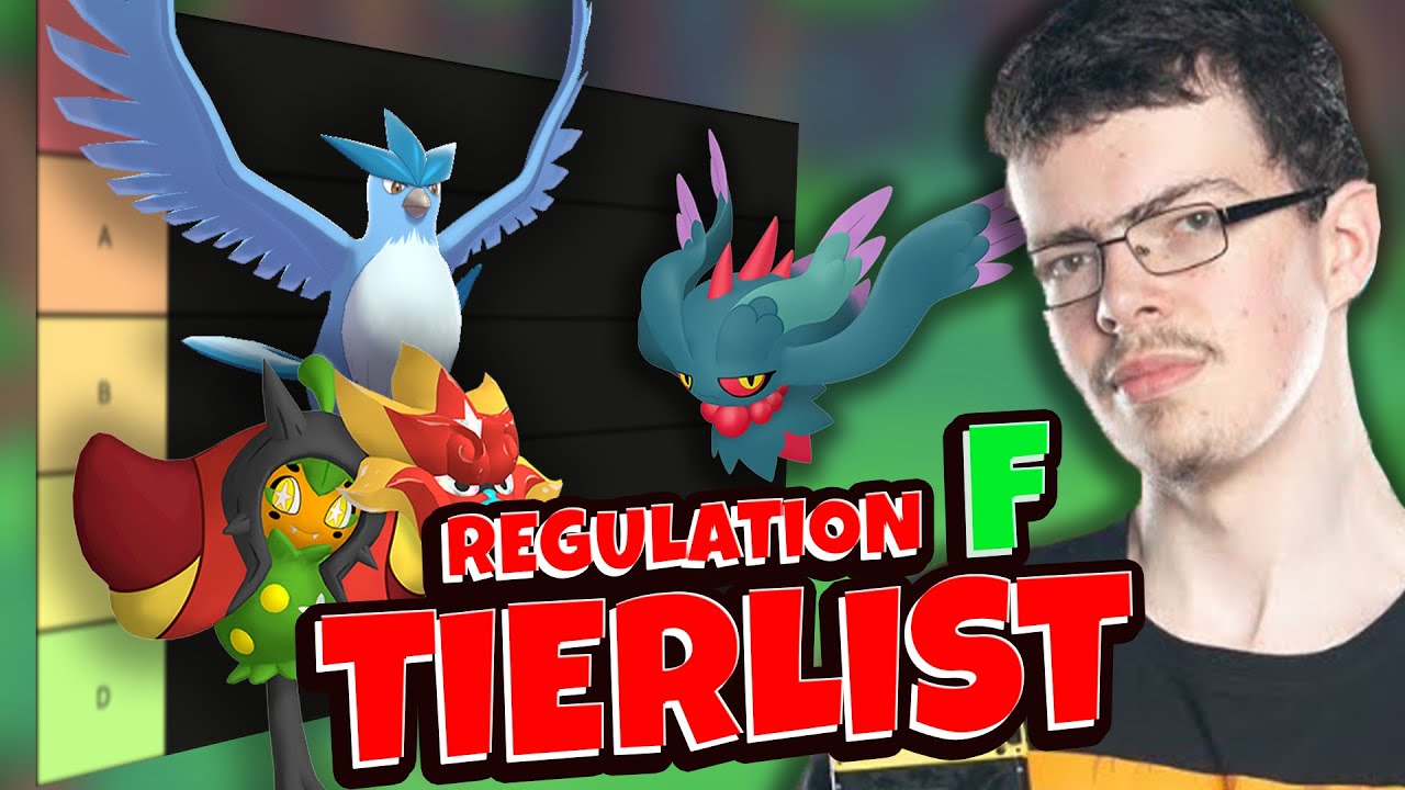 The ULTIMATE Regulation F Tierlist