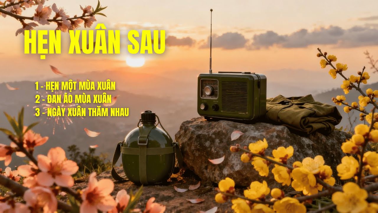 NHẠC XUÂN XƯA – HẸN XUÂN SAU | 3 Ca Khúc Xuân Lính Chiến Cover Mới |SING SONG MELODY
