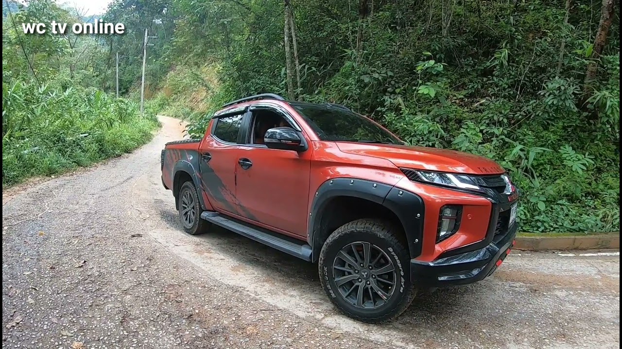Triton 2.45 4x4 AT ไปป่าเขาทางเรียบ บิด 4 Full Time นี่คือจุดเด่น