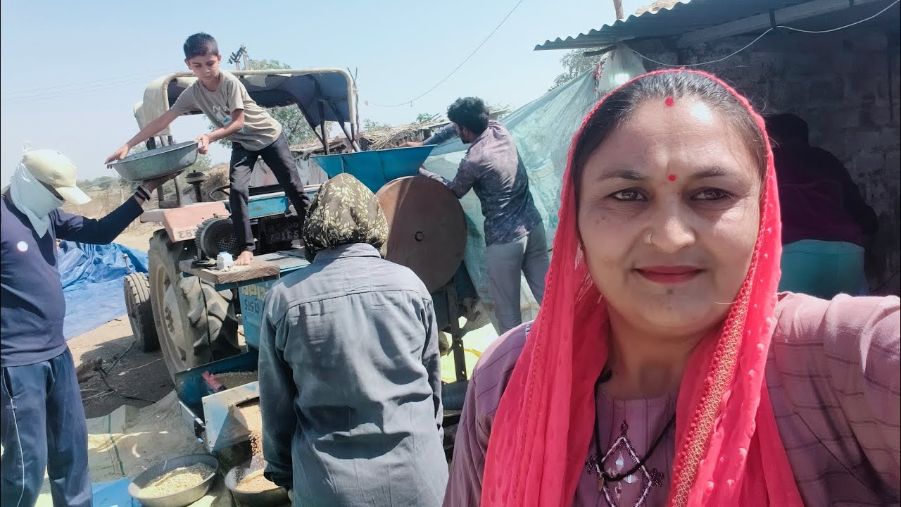 🙏બાપા સીતારામ અમારે 🌾🌾ધવ નું મશિન આવી ગયું છે સાફ થાય છે 🌾🌾ધવ 🌾 તો વિડીયો ગમે તો લાઈક કોમેન્ટ આપજો🙏