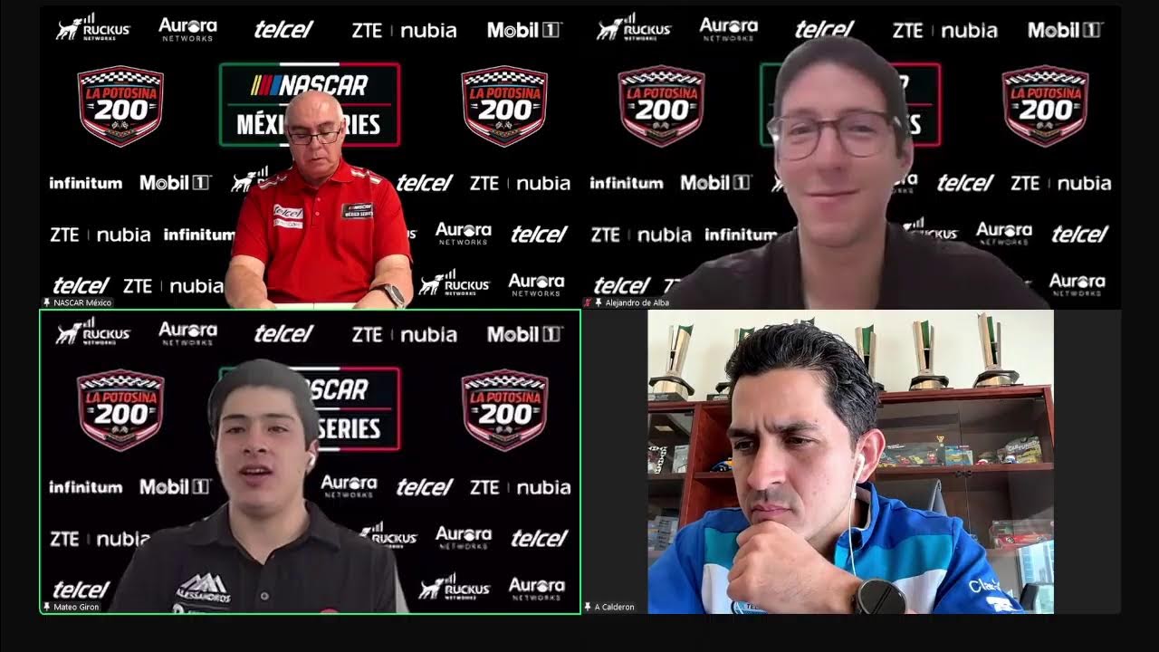 Se presenta 'La Potosina 200', primera carrera de la Temporada de NASCAR México Series 2026