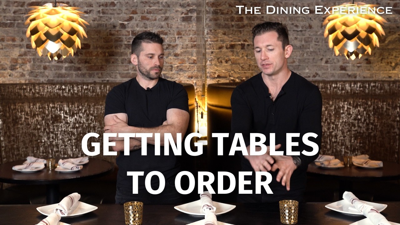 Prise de commande &agrave; table | Point de vue de l'exp&eacute;rience en salle