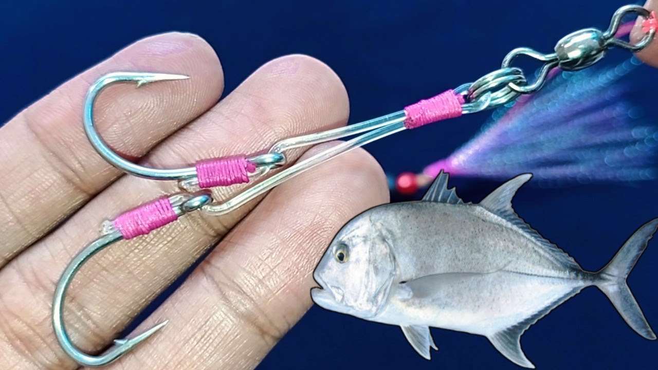 How to tie fishing hooks for big fish - Deep sea fishing