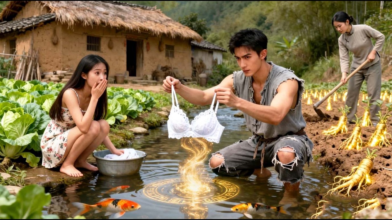Country guy drank from widow's underwear! Awakens God System! Stunning widows fight to marry him!