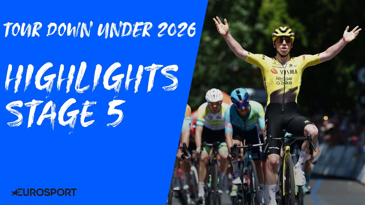 Tour Down Under 2026 - Highlights Stage 5