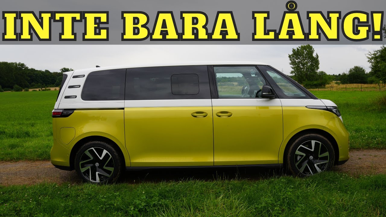 Nya VW ID.Buzzz Long & GTX är större, snabbare & bättre | Elbilsmagasinet
