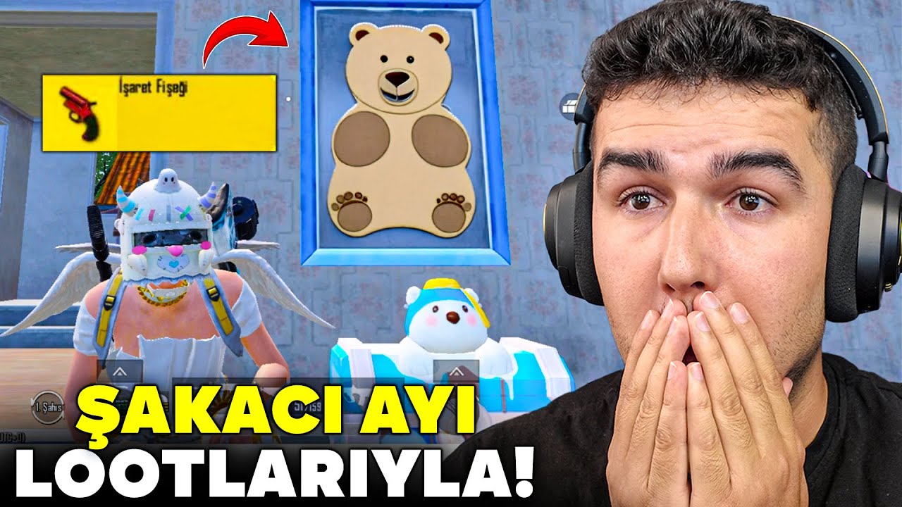 GETTING WINS WITH JOYFUL BEAR LOOTS? (LEGENDARY LOOT) PUBG MOBILE