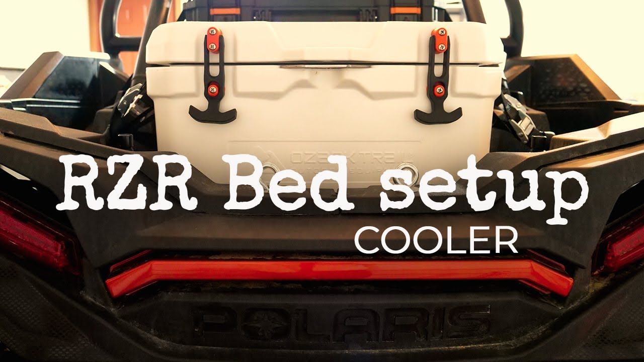 Polaris RZR Cooler and Storage Box DIY Setup on a Budget - Part 1
