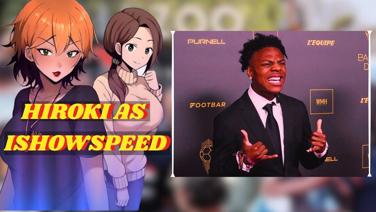 INTR Kokujin No Tenkousei react to HIROKI as ISHOWSPEED | Darren Watkins | Gacha React |Gacha Club|