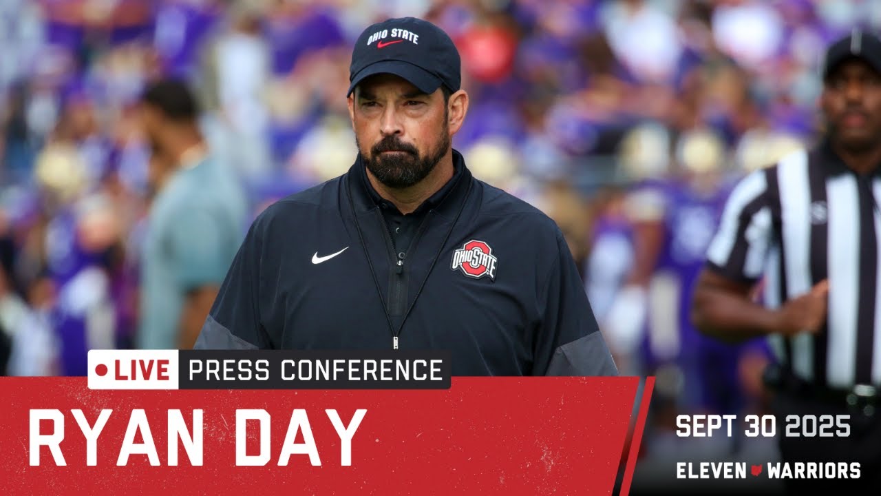 Ryan Day recaps Ohio State's road win over Washngton, looks ahead to Minnesota matchup